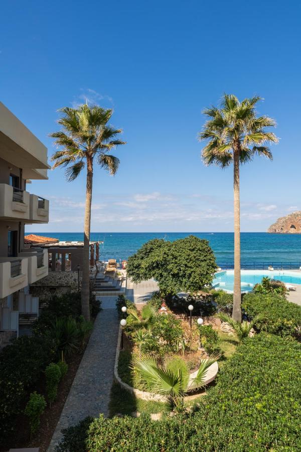 Hotel Haris On The Beach Agia Marina Екстериор снимка